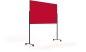 Preview: MAGNETOPLAN Design-Moderatorentafel VP 1181206 rot, Filz 1000x1800mm