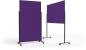 Preview: MAGNETOPLAN Design-Moderatorentafel VP 1181211 violett, Filz 1000x1800mm