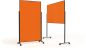 Preview: MAGNETOPLAN Design-Moderatorentafel VP 1181244 orange, Filz 1000x1800mm