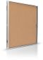 Preview: MAGNETOPLAN Schaukasten SP 610x730x40mm 1215024 Indoor, Kork 4xA4