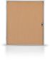 Preview: MAGNETOPLAN Schaukasten SP 610x730x40mm 1215024 Indoor, Kork 4xA4