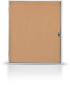 Preview: MAGNETOPLAN Schaukasten SP 870x750x40mm 1215124 Indoor, Kork 6x A4