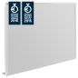 Preview: MAGNETOPLAN Design-Whiteboard CC 12403CC emailliert 900x600mm