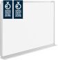 Preview: MAGNETOPLAN Design-Whiteboard SP 1240488 Stahl 1200x900mm