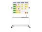 Preview: MAGNETOPLAN SCRUM Board 1200x900mm 1240499 Standard mobil inkl. Zubehör