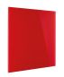 Preview: MAGNETOPLAN Design-Glasboard 400x400mm 13401006 rot, magnetisch