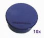 Preview: MAGNETOPLAN Magnet Discofix Color 40mm 1662014 dunkelblau, ca. 2.2 kg 10 Stk.