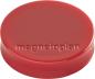 Preview: MAGNETOPLAN Magnet Ergo Medium 10 Stk. 1664006 rot 30mm