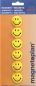 Preview: MAGNETOPLAN Smiley Magnete gelb-schwarz 16672 mittel 30mm 6 Stk.