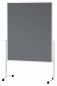 Preview: MAGNETOPLAN Moderatorentafel Filz grau 2111101 starr 1200x1500mm