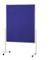 Preview: MAGNETOPLAN Moderatorentafel Filz blau 2111103 starr 1200x1500mm