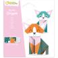 Preview: MANDARINE Origamipapier 12x12cm OR508C Mon petit Katze 20 Blatt