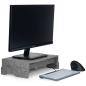 Preview: ME-FIRST Monitorständer Q-riser BNEQR110CLGY 110 Circular grau