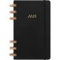 Preview: MOLESKINE Agenda Spiral Life 2025 056999271718 1W/1S 12M schwarz SC 13x21cm