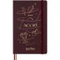 Preview: MOLESKINE Agenda Harry Potter Large 2025 056999272166 1T/1S 12M bordeaux 13x21cm