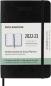 Preview: MOLESKINE Wochen-Notizkalender 23/24 56598857009 18M liniert SC schwarz