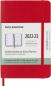 Preview: MOLESKINE Wochen-Notizkalender 23/24 56598857016 18M liniert SC scharlachrot