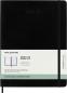 Preview: MOLESKINE Wochen-Notizkalender 23/24 56598857030 18M liniert SC schwarz