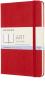 Preview: MOLESKINE Skizzenbuch HC 18.2x11.8cm 603111 Medium, scharlachrot, 88 S.