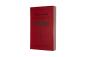 Preview: MOLESKINE Themen Notizbuch 21,4x13,2cm 620220 rot, 400 Seiten