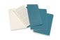 Preview: MOLESKINE Notizbuch Karton 3x P/A6 629612 blanko, lebhaftes blau,64 S.