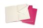 Preview: MOLESKINE Notizbuch Karton 3x L/A5 629650 liniert,kinetisches pink,80S.