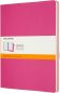 Preview: MOLESKINE Notizheft XL 3x 25x19cm 629667 liniert,kinetischespink,120S.