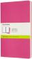 Preview: MOLESKINE Notizbuch Karton 3x L/A5 629681 blanko, kinetisches pink,80S.