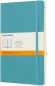 Preview: MOLESKINE Notizbuch L/A5 715505 liniert, SC, Riff Blau