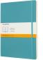 Preview: MOLESKINE Notizbuch XL 715543 liniert, SC, Riff Blau