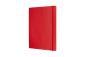 Preview: MOLESKINE Notizbuch XL 854672 Liniert,SoftCover,Scharlach