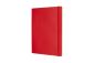 Preview: MOLESKINE Notizbuch XL 854696 Blanko,Soft Cover,Scharlach