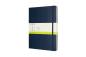 Preview: MOLESKINE Notizbuch XL 855136 Blanko,Hardcover,Saphir