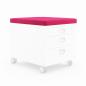 Preview: MOLL Sitzkissen 43x54x5cm 100 2632 400 pink, zu Rollcontainer