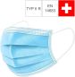 Preview: NEUTRAL Hygiene Maske Typ II R 33409 EN 14683, CH-Version