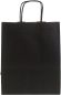 Preview: NEUTRAL Tragtaschen Allegra schwarz SDF22-798 Kraft,110g, 22x10x27cm 25 Stk.