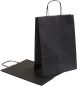 Preview: NEUTRAL Tragtaschen Allegra schwarz SDF26-798 Kraft,110g, 26x12x36cm 25 Stk.