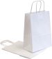 Preview: NEUTRAL Tragtaschen Allegra weiss SDS16-BIA Kraft,110g, 16x8x21cm 25 Stk.