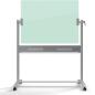 Preview: NOBO Diamond Glass Whiteboard 1903943 weiss, mobil 900x1200mm