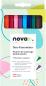 Preview: NOVOOO Fasermaler Duo 32227 10 Farben