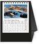 Preview: NOVOS Tischkalender Helvetia 2024 501050 schwarz, 1M/S, 11.5x13.5cm