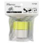 Preview: NT Memoc Roll Tape R-25CH-WL white/lemon 25mmx10m