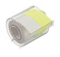 Preview: NT Memoc Roll Tape R-25CH-WL white/lemon 25mmx10m