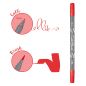 Preview: ONLINE Callibrush Pen Double Tip 2mm 19055/6 Rot