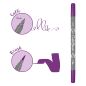 Preview: ONLINE Callibrush Pen Double Tip 2mm 19061/6 Lilac