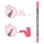 Preview: ONLINE Callibrush Pen Double Tip 2mm 19069/6 Pink