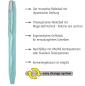 Preview: Online rollerball slope 0.5mm 26066/3d light aquamarina blau - Online-26066-3d-4014421260666-04