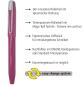 Preview: Online rollerball slope 0.5mm 26068/3d wild berry blau - Online-26068-3d-4014421260680-04