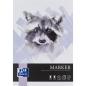 Preview: OXFORD Art Markerblock A4 400166104 blanko, 180g 15 Blatt