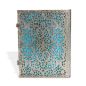 Preview: PAPERBLANKS Notizbuch Maya Blau 180x230mm PB25603 liniert 240 Seiten